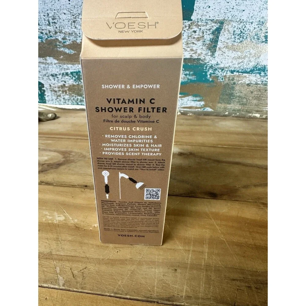 VOESH Vitamin C Shower Filter- Detox & Energize Citrus Crush